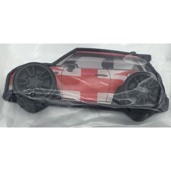 Mini Cooper Adhesive Car Hooks for Dashboard Union Jack Pattern NEW in Pkg - Picture 1 of 4